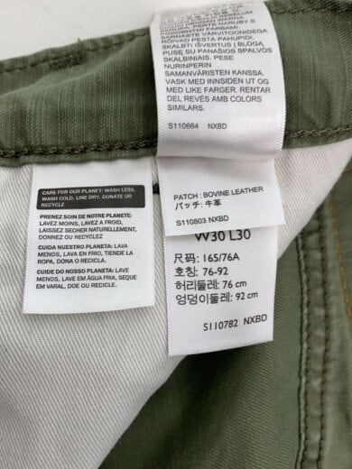 商品画像：LEVI’S PREMIUM/カーゴパンツ/30/コットン/KHK/PC9-000LP-0004// 6