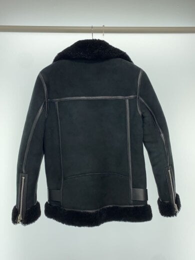商品画像：REI SHEARLING COAT/ムートンジャケット/XS/羊革/BLK/wl003r 2