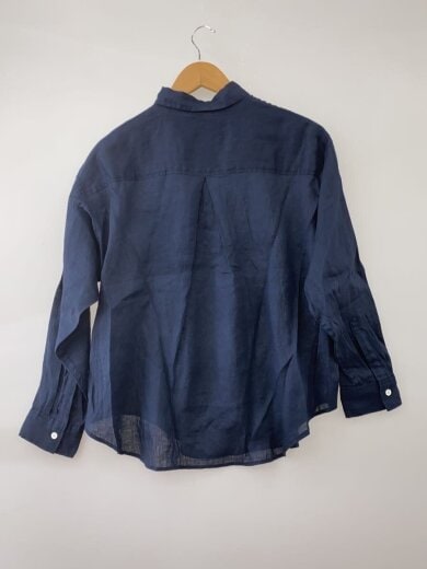 商品画像：長袖シャツ/--/リネン/NVY 2