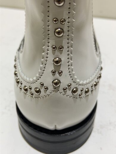 商品画像：ketsby met/履きジワ・汚れ有/サイドゴアブーツ/37/WHT/レザー/jt0004 7