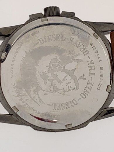 商品画像：クォーツ腕時計/アナログ/--/NVY/BRW/SS/DZ-1618 3