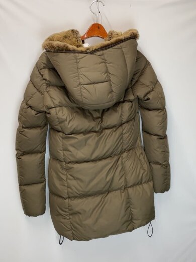 商品画像：ロングダウンジャケット/42/ナイロン/KHK/D.4050.00 /1162-RLW 2