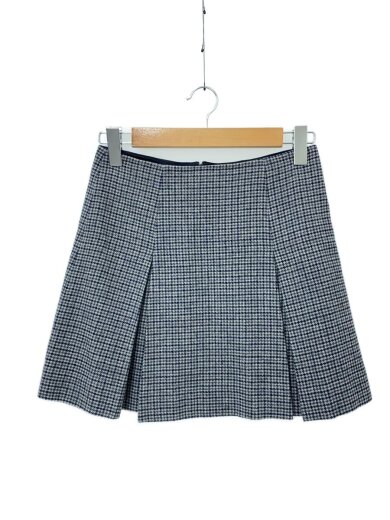 商品画像：スカート/2/ウール/GRY/チェック/W21314100 1