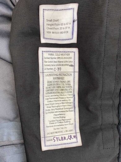 商品画像：マウンテンパーカ/S-SHORT/ナイロン/BLK/無地// 3