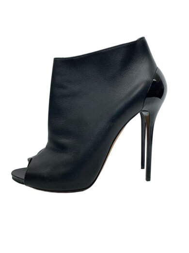 商品画像：アンクル丈スティレットブーティー/サンダル/--/BLK 1