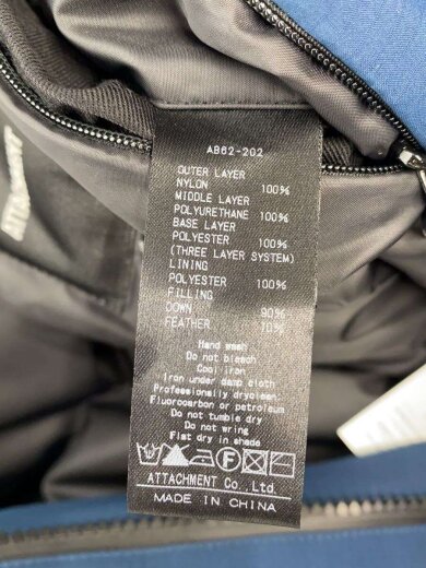 商品画像：透湿防水レイヤーNyリップフーデッドダウンJK/ダウンジャケット/2/ナイロン 4