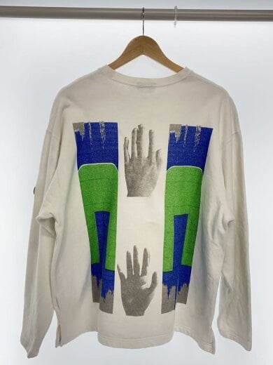 商品画像：スウェット/M/コットン/WHT/CES27CS13/汚れ有 2