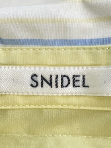 商品画像：長袖シャツ/one/ポリエステル/YLW/ストライプ/SWFO251090 3