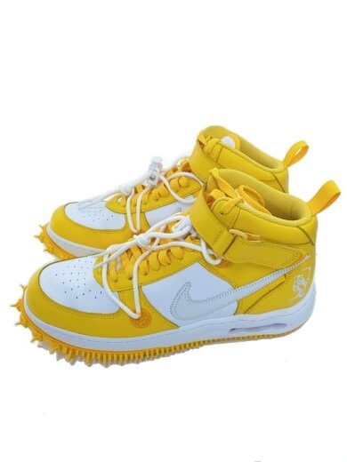 商品画像：OFF-WHITE X AIR FORCE 1 MID_オフホワイト X エアフォース 1 ミッド/29cm/YLW 1