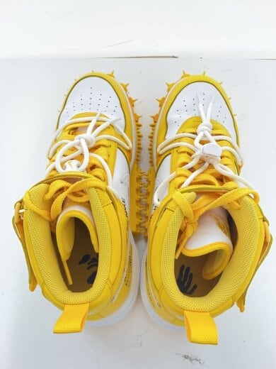 商品画像：OFF-WHITE X AIR FORCE 1 MID_オフホワイト X エアフォース 1 ミッド/29cm/YLW 3