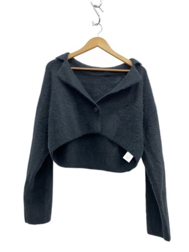 商品画像：カーディガン(厚手)/FREE/ウール/GRY/0224201630010 1