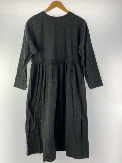 商品画像：長袖ワンピース/FREE/コットン/GRY/GA27-26M015 2