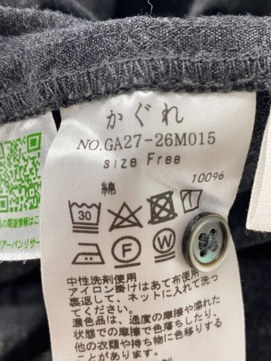 商品画像：長袖ワンピース/FREE/コットン/GRY/GA27-26M015 4