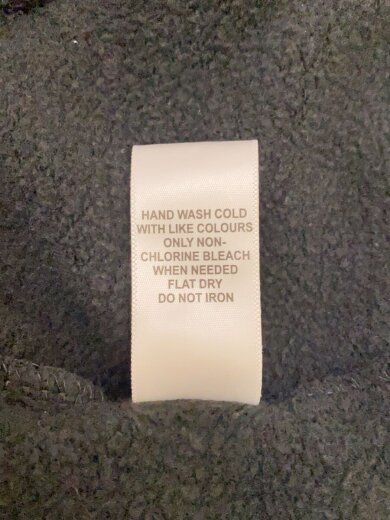 商品画像：ジップパーカー/XL/コットン/BLK/色褪せ/状態考慮 6