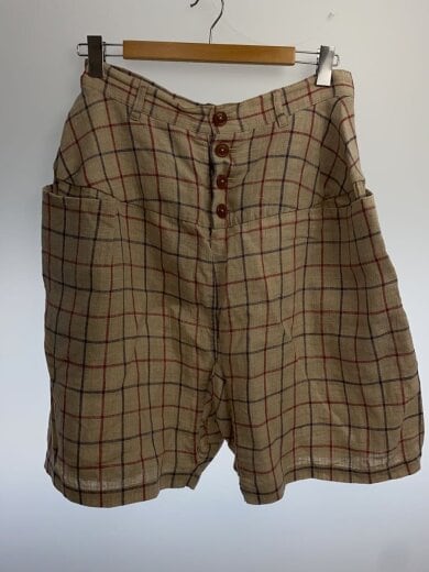 商品画像：セットアップ/44/リネン/BEG/チェック/VW-M1-89892 7