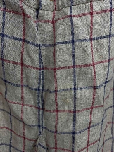 商品画像：セットアップ/44/リネン/BEG/チェック/VW-M1-89892 8