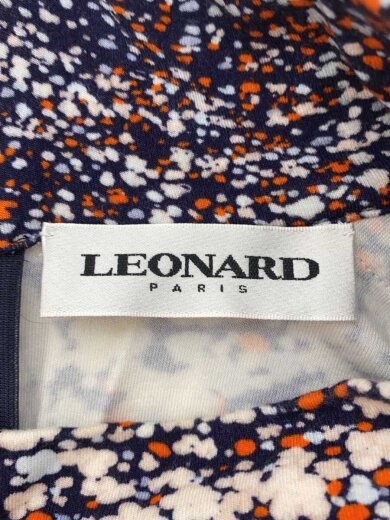 商品画像：長袖ワンピース/38/レーヨン/NVY/総柄/0480600 3