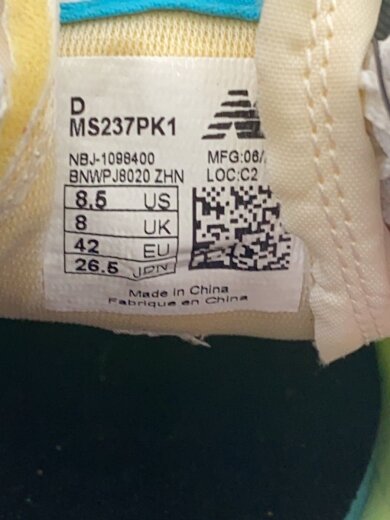 商品画像：ローカットスニーカー/26.5cm/マルチカラー/MS237PK1 5