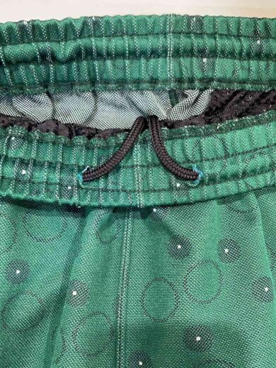 商品画像：S/22AW/TRACK PANT-POLY JQ/トラックパンツ/XS/ポリエステル/GRN/総柄/LQ225 3