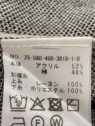 商品画像：MAVERICK ニット/25SS/アクリル/WHT/25-080-400-3010-1-0// 4