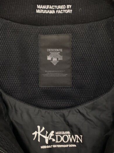 商品画像：ダウンジャケット/L/ポリエステル/BLK/DOR-G9124W/水沢ダウン/脇スレ、毛玉 3