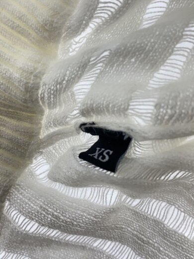 商品画像：I/カーディガン(薄手)/XS/リネン/WHT/ジップチャーム欠品 4