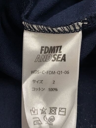 商品画像：×WIND AND SEA/Tシャツ/2/コットン/NVY/プリント/WDS-C-FDM-Q1-06// 4