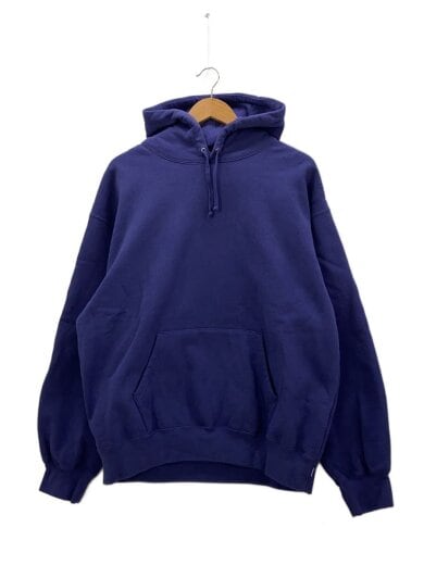 商品画像：パーカー/L/コットン/NVY/24FW/Satin Applique Hooded Sweatshirt 1