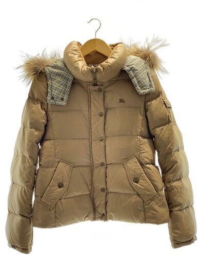 商品画像：ダウンジャケット/リアルファー/38/ナイロン/ベージュ/E1F12-471-40 1