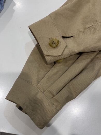 画像：BURBERRYSI/ハリントンジャケット/--/コットン/BEG/チェック/毛玉有5