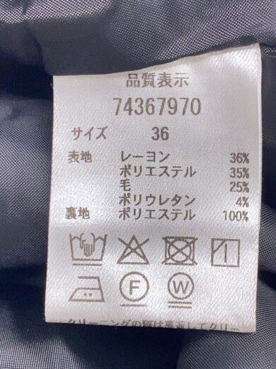 商品画像：スカート/36/ポリエステル/BLK/74367970// 4