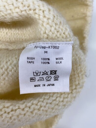 商品画像：カーディガン(厚手)/M/ウール/IVO/FU-USP-KT002 4