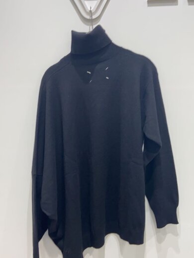 商品画像：I/アシンメトリータートルネックニット/S/ウール/BLK/S51HA0938 S16881// 2