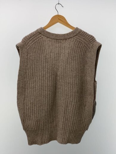商品画像：ニットベスト(厚手)/36/カシミア/GRY/FU-K-KT002 2