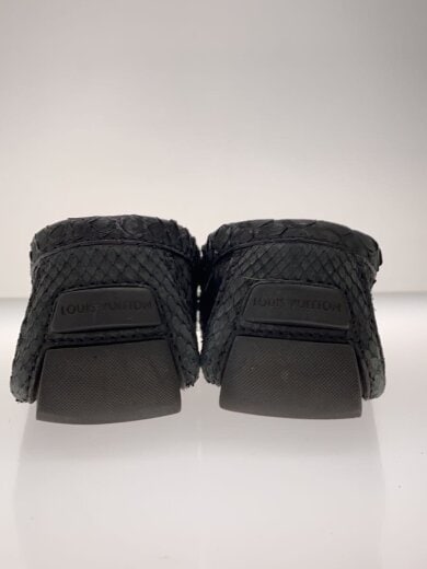 商品画像：ドライビングシューズ/ローファー/US9/BLK/ヨゴレ スレ有/色落ち有 6