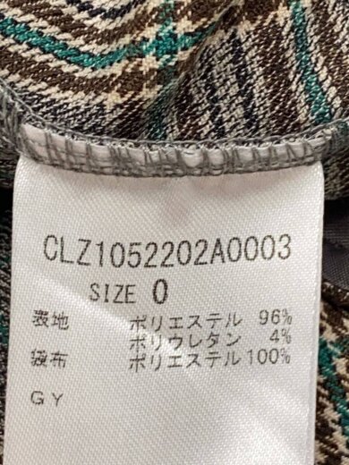 商品画像：ボトム/0/ポリエステル/GRY/チェック/CLZ1052202A0003// 6