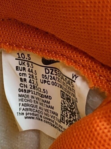 商品画像：ハイカットスニーカー/28.5cm/YLW/DZ5354-045 5