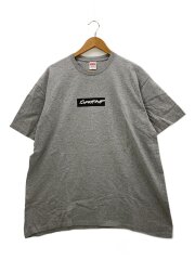 Futura Box Logo Tee/Tシャツ/XL/コットン/GRY