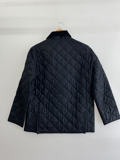 商品画像：襟コーデュロイ/スレ・若干の汚れ有/襟ストラップ欠品/キルティングジャケット/36/120// 2