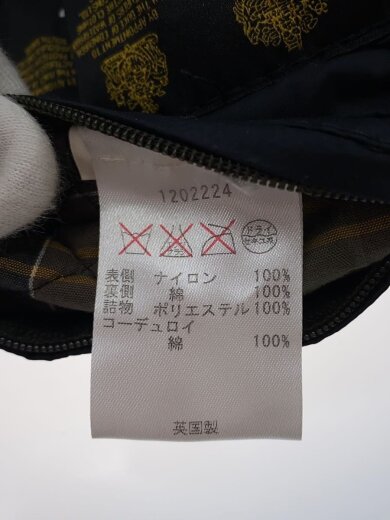 商品画像：襟コーデュロイ/スレ・若干の汚れ有/襟ストラップ欠品/キルティングジャケット/36/120// 4