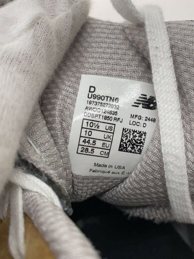 商品画像：ローカットスニーカー/ソール汚れ有/28.5cm/CML/U990TN6 5