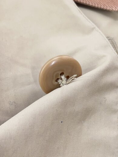 商品画像：ボタン緩み有/ショップコート/38/ナイロン/BEG/2001188 7