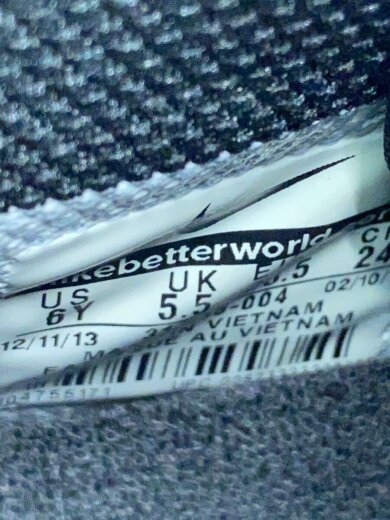 商品画像：AIR FORCE 1 MID (GS)/エアフォースミッド/ブラック/314195-004/24cm/BLK 5