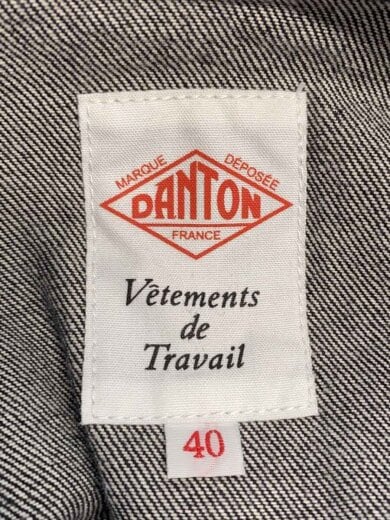 商品画像：DENIM SHIRT JACKET/デニムシャツジャケット/40/コットン/ブラック/DT-B0400 DNS 3