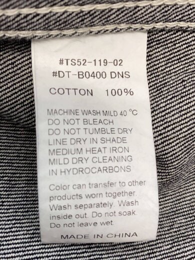 商品画像：DENIM SHIRT JACKET/デニムシャツジャケット/40/コットン/ブラック/DT-B0400 DNS 4