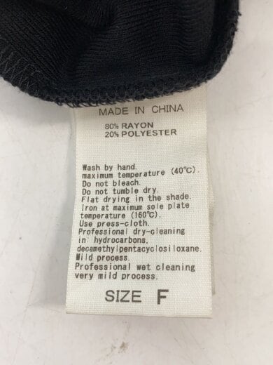 商品画像：長袖ワンピース/FREE/レーヨン/BLK/GAE-05050-A 4