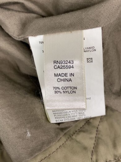 商品画像：I/コート/XS/コットン/KHK/変色有 4