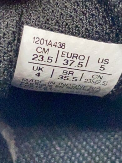 商品画像：ローカットスニーカー/23.5cm/BLK/f621224 5