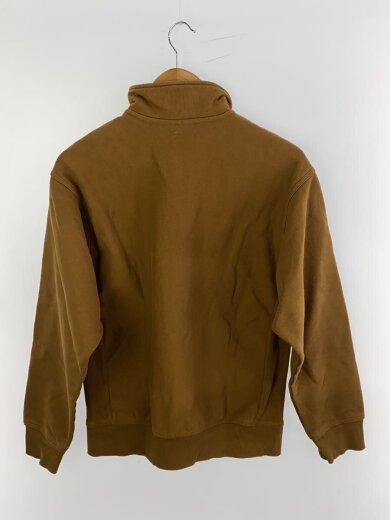 商品画像：HALF ZIP AMERICAN SCRIPT SWEAT/S/コットン/BRW 2