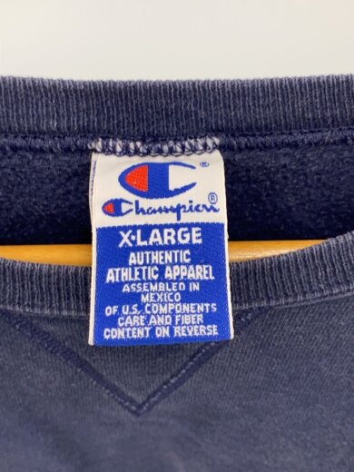 商品画像：青刺繍タグ後期/スウェット/XL/コットン/NVY/色褪せ、薄ジミ有 3
